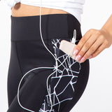 Girl's Rapid Response ColorBlock Weighted Performance Legging