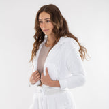 Teddy Bear Crop Zippy