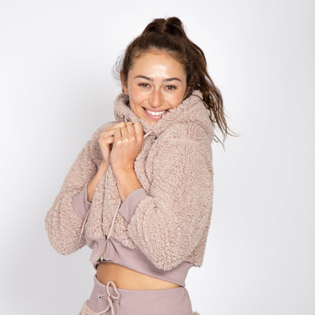 Teddy Bear Crop Zippy