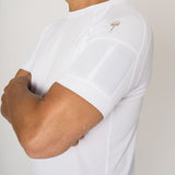 Men's Weighted Perforated Short Sleeve