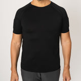 Men's Weighted Perforated Short Sleeve