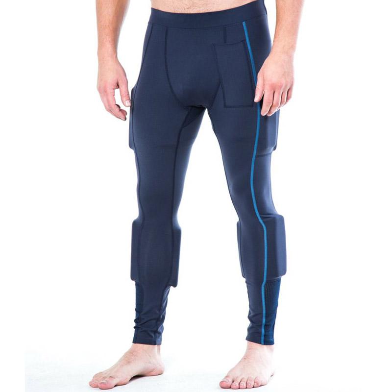 Men's Long Weighted Compression Workout Tights