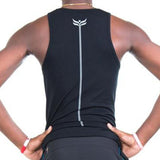 CUT Black Tank Top