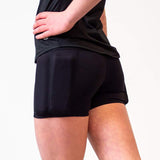 Weighted Girl's Compression Shorts - Black