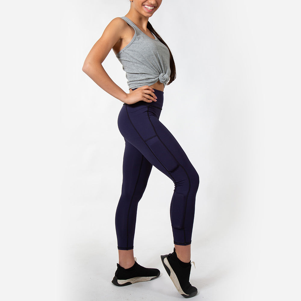 Girl's Ultimate LifeStyle Weighted Legging - Midnight Blue