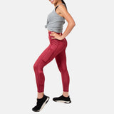 Girl's Midnight Maroon Performance Legging