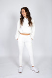 French Terry Crop Hoodie