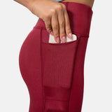 Women's Midnight Maroon Performance Legging