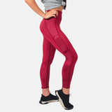 Women's Midnight Maroon Performance Legging